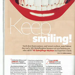 News Image Dr. med. dent. Rahimian im Petra Magazin